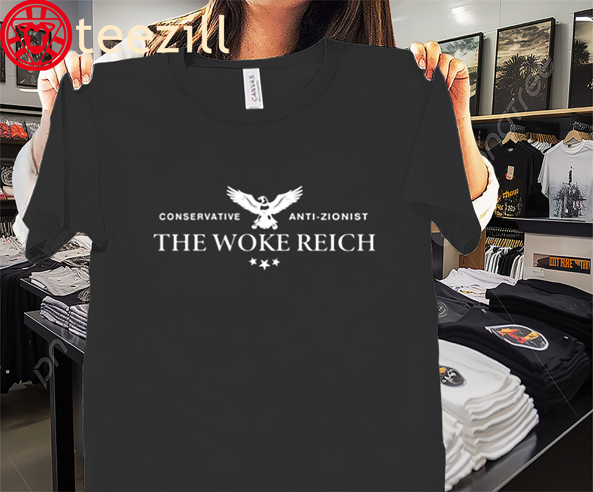 Limted Edition Shirt Conservative Anti Zionist The Woke Reich T-Shirt