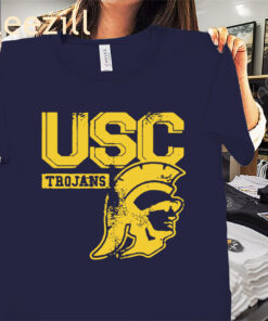 Logo SC Trojans Monochromatic and Mascot Shirts
