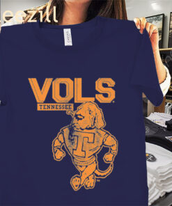 Logo Vols Tennessee Monochromatic and Mascot Shirt