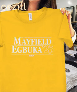 Mayfield-Egbuka ’25 Tee Shirt – Mayfield-Egbuka TB Football Tees