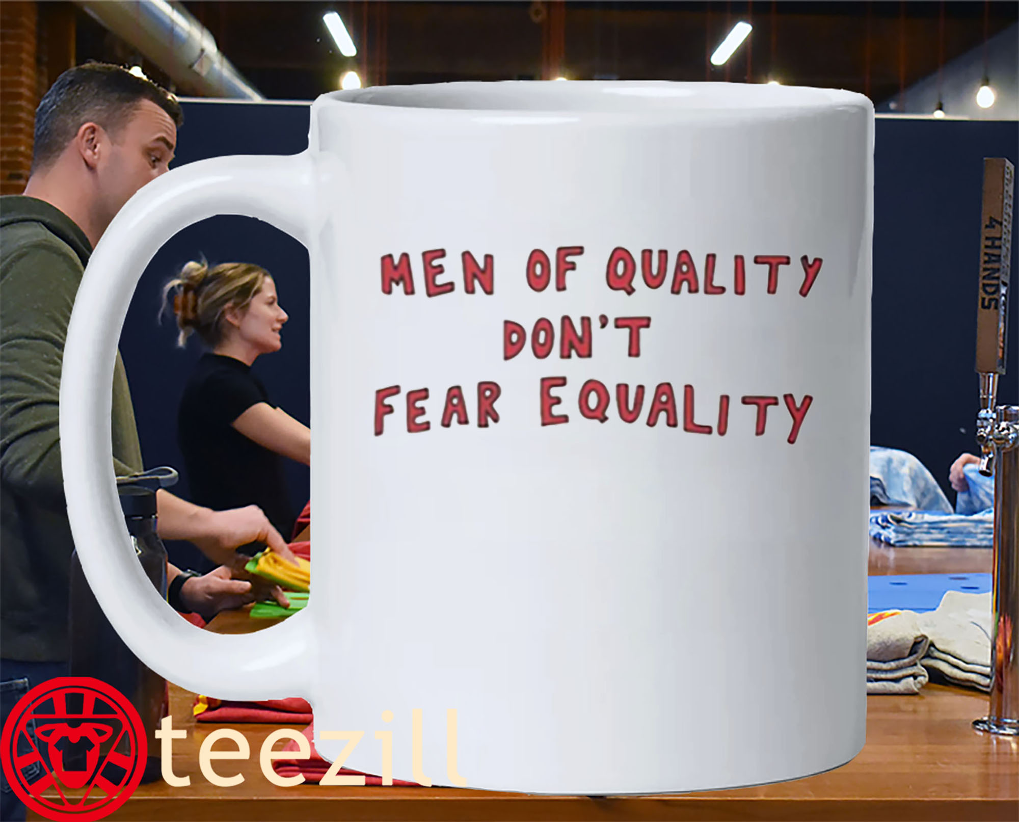 Men of Quality Don’t Fear Equality Shirt – Quinn Meinerz Denver Mug