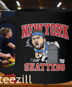 NY Giants Cam Skattebo Caricature Mug