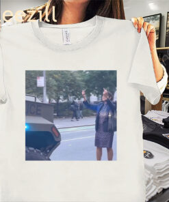 NYC Fuck ICE Polka Dot Dress Baddie Shirts