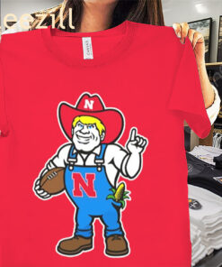 Nebraska Huskers Herbie Mark Mascot Shirt – Andrew Whitworth & Ryan Fitzpatrick Tee