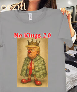 No Kings 2.0 - Anti Donal Trump Shirt