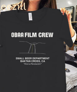 OBAA Film Crew Small Beer Department Shirt