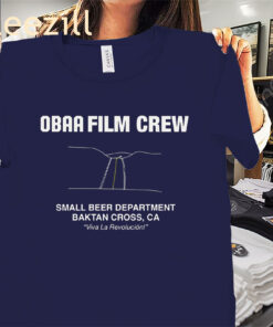 OBAA Film Crew Small Beer Department Shirts