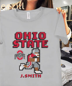 Ohio State Football Jeremiah Smith Style Retro Baller Shirts