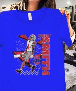 Ohio State Football Shirt – Jeremiah Smith 90s Style Tees