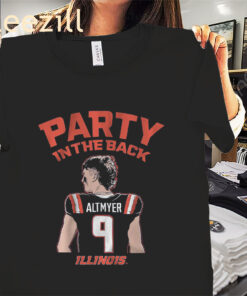 Party in the Back Luke Altmyer Shirt Illinois Football Tee