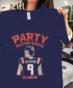 Party in the Back Luke Altmyer Shirt Illinois Football Tees