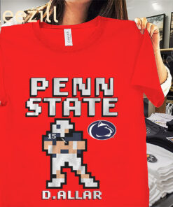 Penn State Football Drew Allar Retro Baller Style Shirt