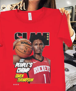 Poster Amen Thompson The People's Champ SLAM Cover 257 Shirt
