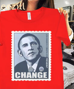 Poster Official USA Barack Obama For President Changer Shirts