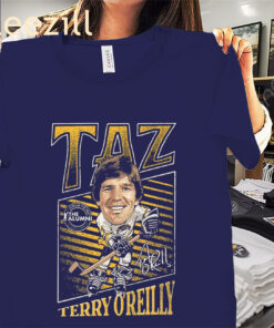 Posters NHL Alumni Association Terry O'Reilly Taz Shirt
