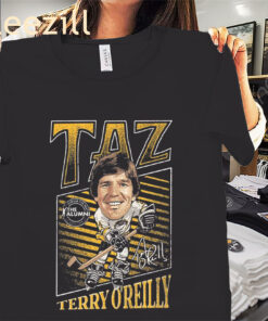 Posters NHL Alumni Association Terry O'Reilly Taz Shirts