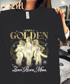 Posters Official Huntrix Golden Zoey Rumi Mira Shirt Funny Halloween Zoey Rumi Mira