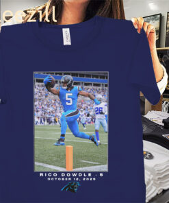 Posters Official Rico Dowdle Carolina Panthers NFL Shirts