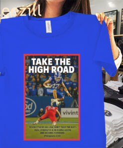 Posters Official Take The High Road Philippians 3 14 Shirt