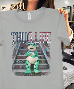 Protest Frog Funny Thug Life Portland Shirts