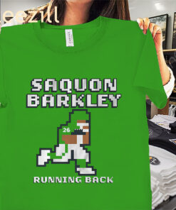 Saquon Barkley: Retro Baller Shirt – New York Football Pixel Tee