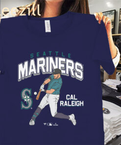 Seattle Mariners Cal Raleigh Shirt Cal Raleigh Limited Edition Tees