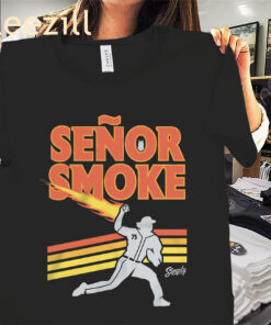 Señor Smoke Andres Munoz Shirt Seattle Mariners Baseball T-shirt