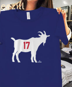 Shohei Ohtani GOAT 17 Shirt LA Dodgers Baseball Tees
