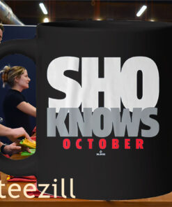 Shohei Ohtani Sho Knows October T-Shirt Los Angeles Baseball Mug