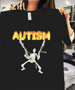 Skeleton Greta Thunberg Autism Shirt