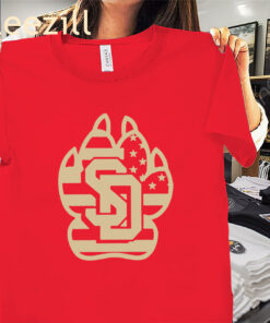 South Dakota Coyotes Shirt USD University Tee