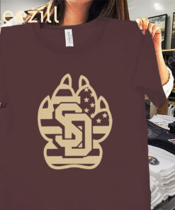 South Dakota Coyotes Shirt USD University Tees