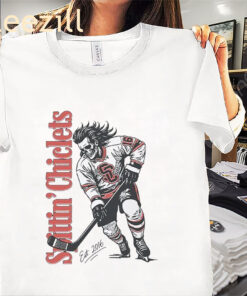 Spittin Chiclets Skullet Vertical Pocket Tee – Spittin Chiclets Hockey Shirt