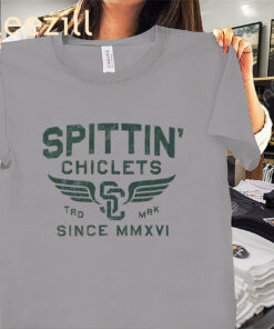 Spittin Chiclets Wings Pocket SC Hockey Shirt