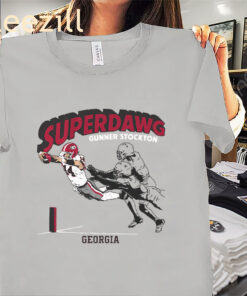 Superdawg Super Gunner Stockton Georgia Shirt Georgia Football Tee