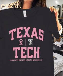 Texas Tech Supports Breast Cancer Shirts