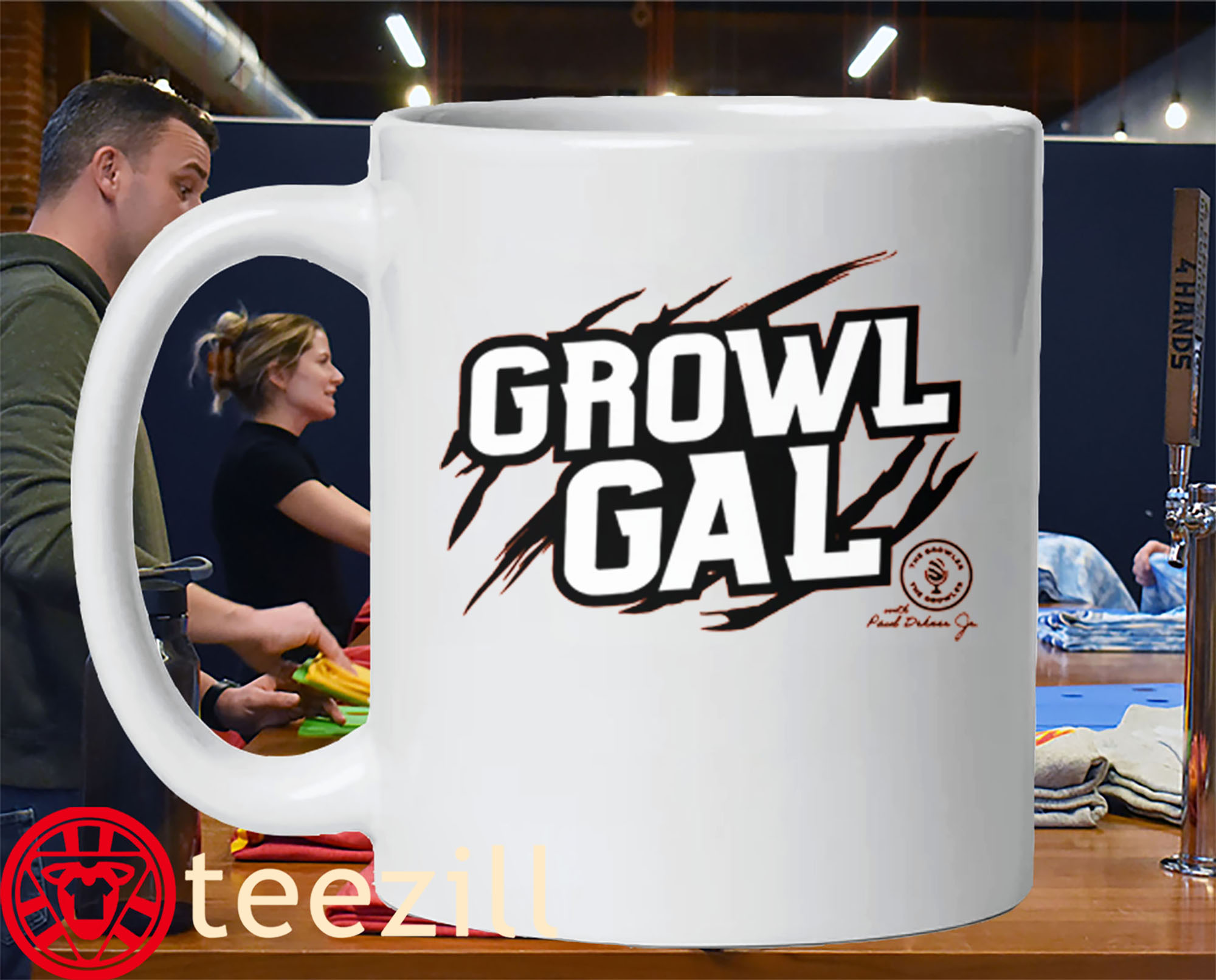 The Athletic Growl Gal Mug