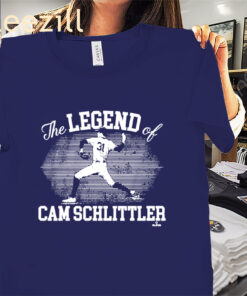 The Legend of Cam Schlittler Shirt – Bronx Baseball Tee