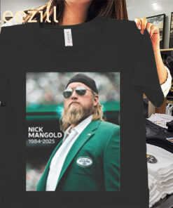 The Nick Mangold 1984 - 2025 Shirt Rip Tee