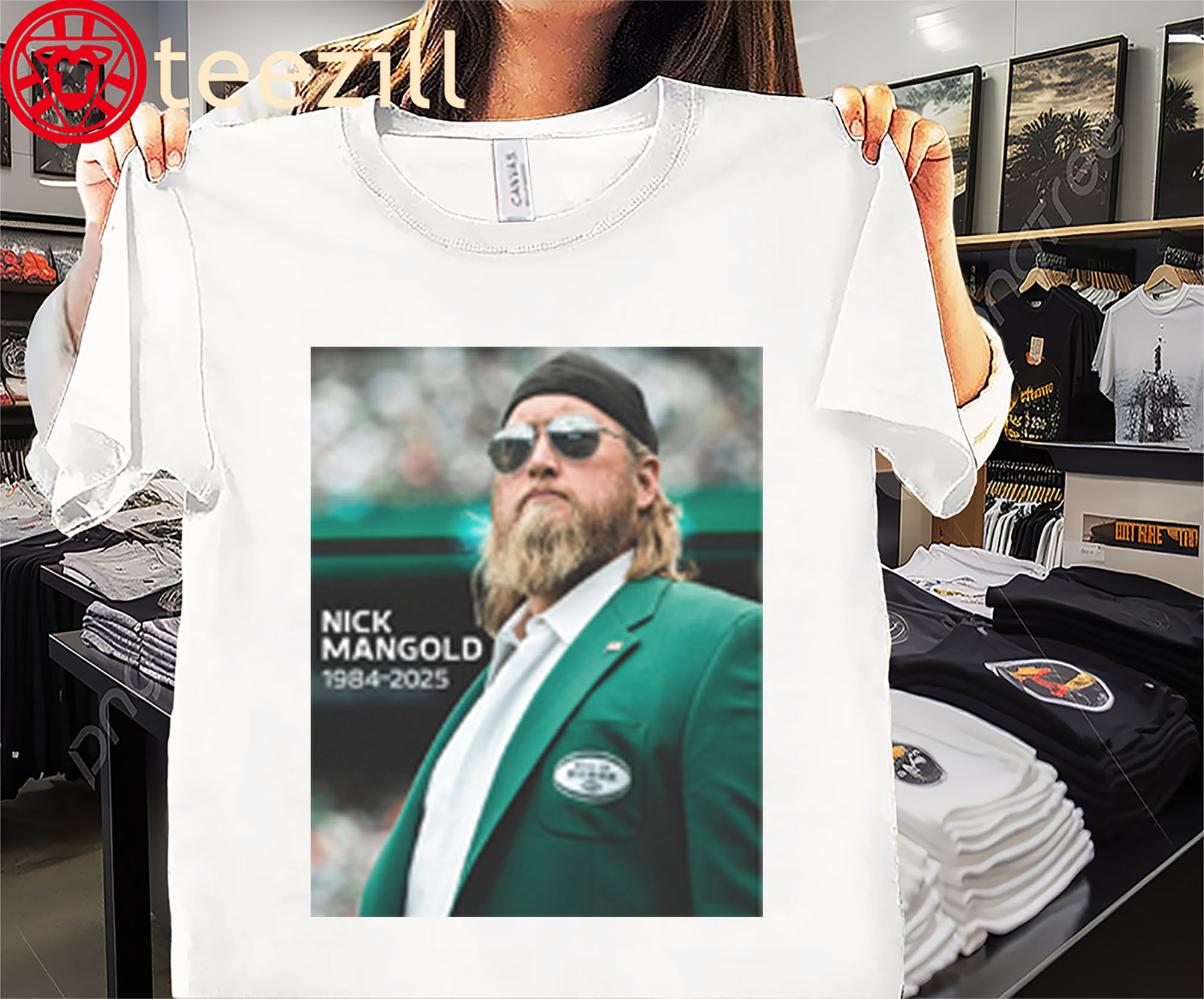 The Nick Mangold 1984 - 2025 Shirt Rip Tees