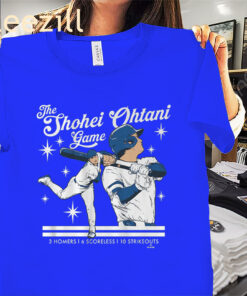 The Shohei Ohtani Game MVP After 3 Homers- 10 Strikeouts Shirt