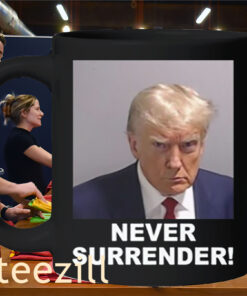 The South Korea Trump Never Surrender Mugshot Mug