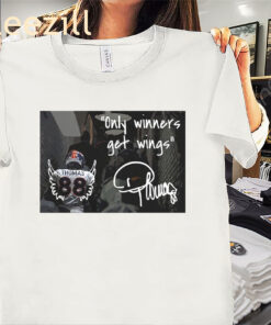 Thomas 88 Only Winners Get Wings Shirt – Demaryius Thomas Football Tee
