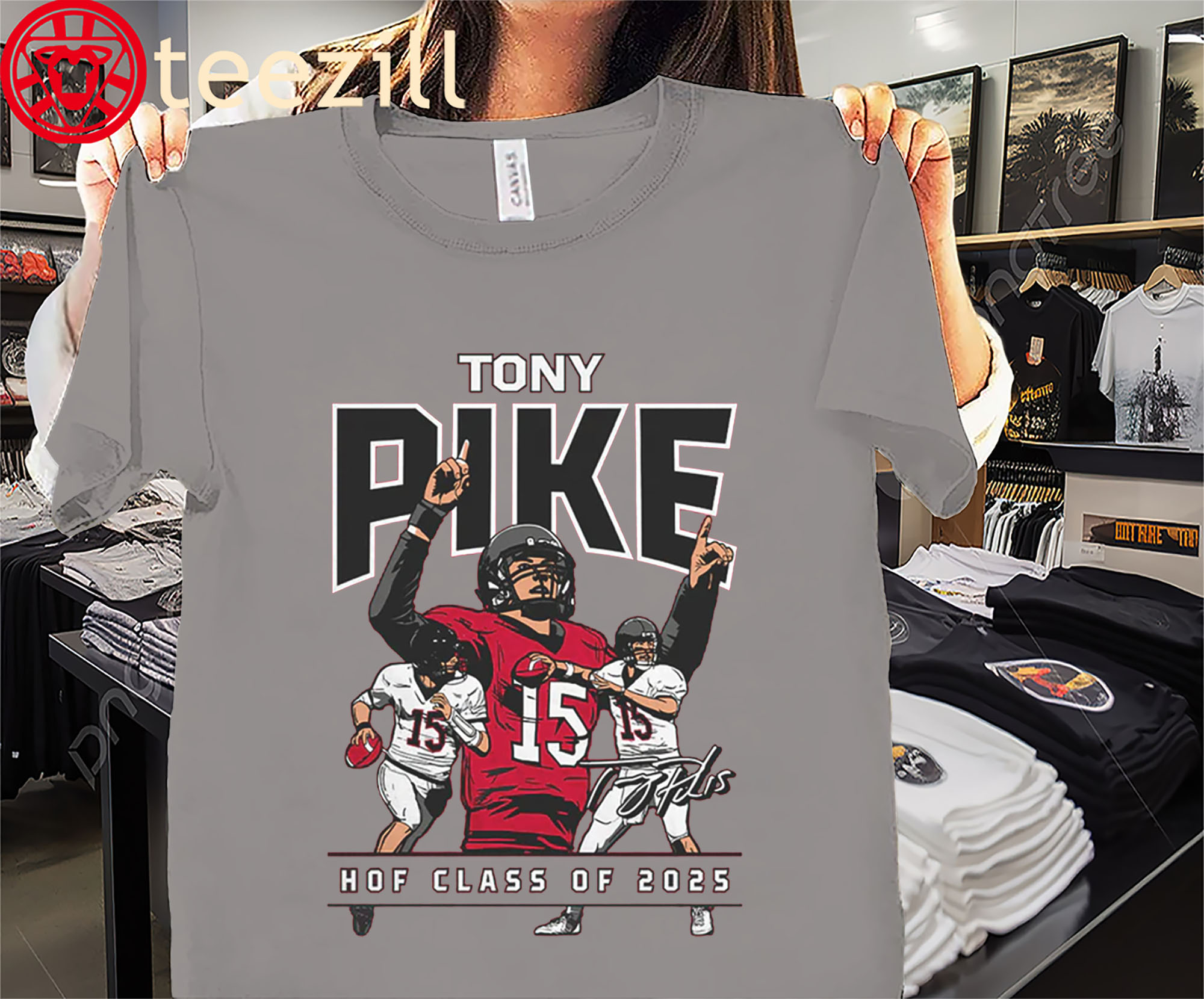 Tony Pike HOF Class of 2025 Shirt – Tony Pike Hall of Fame Tees