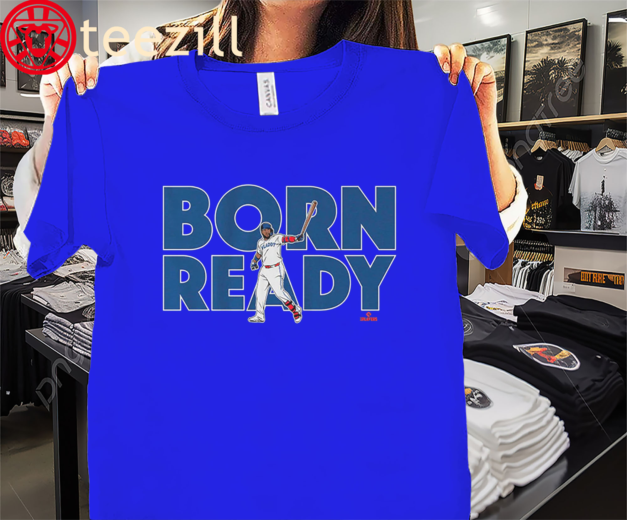 Toronto Vladimir Guerrero Jr Born Ready Shirt – Toronto Baseball Tee