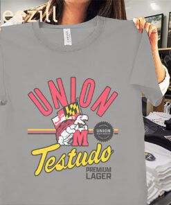Union Craft Brewing x Maryland Terrapins Testudo Premium Lager Shirts