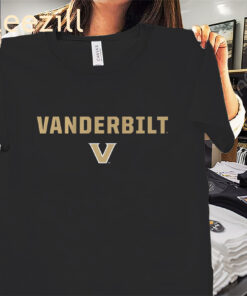 Vanderbilt Commodores- Wordmark Shirt- Official Vanderbilt Tee