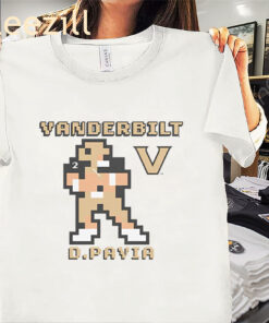 Vanderbilt Football: Diego Pavia Retro Baller Style Shirt