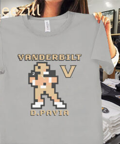 Vanderbilt Football Diego Pavia Retro Baller Shirtd