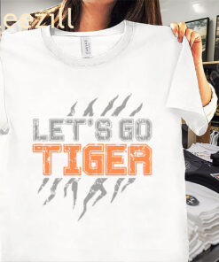 Vintage Block Tiger Stripe Retro Shirt